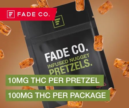 Fade Co. infused pretzels